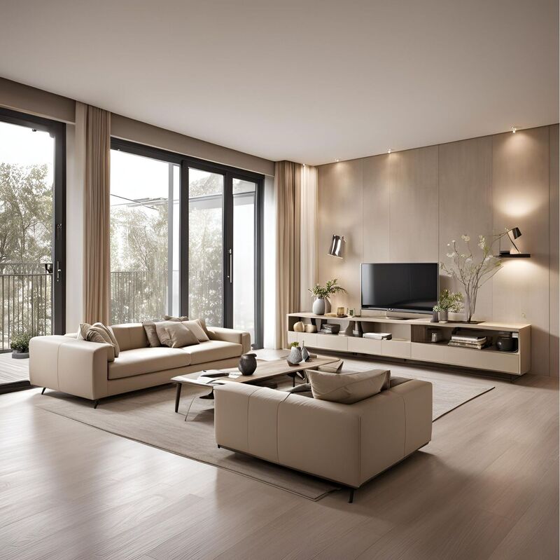 Intérieur chaleureux en bois